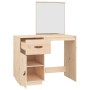 Solid pine wood dressing table 95x50x134 cm by vidaXL, Bedroom Dressers - Ref: Foro24-820087, Price: 125,99 €, Discount: %