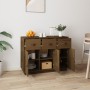 Solid pine wood sideboard in honey brown color, 100x40x75 cm by vidaXL, Sideboards - Ref: Foro24-820150, Price: 176,51 €, Dis...