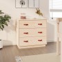 Solid pine wood sideboard 80x40x75 cm by vidaXL, Sideboards - Ref: Foro24-820107, Price: 96,70 €, Discount: %