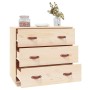 Solid pine wood sideboard 80x40x75 cm by vidaXL, Sideboards - Ref: Foro24-820107, Price: 96,70 €, Discount: %