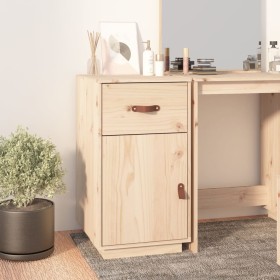 Solid pine wood desk cabinet 40x50x75 cm by vidaXL, Lockers and storage cabinets - Ref: Foro24-820097, Price: 112,99 €, Disco...