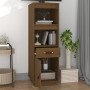 Aparador alto madera maciza de pino marrón miel 34x40x108,5 cm de vidaXL, Aparadores - Ref: Foro24-820155, Precio: 68,12 €, D...