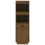 Aparador alto madera maciza de pino marrón miel 34x40x108,5 cm de vidaXL, Aparadores - Ref: Foro24-820155, Precio: 68,12 €, D...