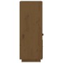 Aparador alto madera maciza de pino marrón miel 34x40x108,5 cm de vidaXL, Aparadores - Ref: Foro24-820155, Precio: 68,12 €, D...