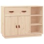 Aparador de madera maciza de pino 98,5x40x75 cm de vidaXL, Aparadores - Ref: Foro24-820137, Precio: 137,01 €, Descuento: %