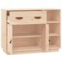 Aparador de madera maciza de pino 98,5x40x75 cm de vidaXL, Aparadores - Ref: Foro24-820137, Precio: 137,01 €, Descuento: %