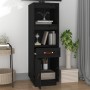 Tall sideboard in solid black pine wood 34x40x108.5 cm by vidaXL, Sideboards - Ref: Foro24-820156, Price: 92,17 €, Discount: %