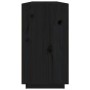 Aparador madera maciza de pino negro 100x40x75 cm de vidaXL, Aparadores - Ref: Foro24-820146, Precio: 186,99 €, Descuento: %