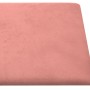 Wall panels 12 pcs pink velvet 90x15 cm 1.62 m² by vidaXL, Wall covering - Ref: Foro24-343894, Price: 49,16 €, Discount: %