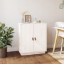 Solid white pine wood sideboard 65.5x40x75 cm by vidaXL, Sideboards - Ref: Foro24-820118, Price: 107,70 €, Discount: %