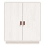 Aparador de madera maciza de pino blanco 65,5x40x75 cm de vidaXL, Aparadores - Ref: Foro24-820118, Precio: 107,70 €, Descuent...