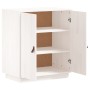 Aparador de madera maciza de pino blanco 65,5x40x75 cm de vidaXL, Aparadores - Ref: Foro24-820118, Precio: 107,70 €, Descuent...