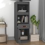 Tall sideboard in solid gray pine wood 34x40x108.5 cm by vidaXL, Sideboards - Ref: Foro24-820154, Price: 92,12 €, Discount: %