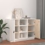 Solid white pine wood sideboard 100x40x75 cm by vidaXL, Sideboards - Ref: Foro24-820133, Price: 125,60 €, Discount: %