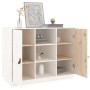 Solid white pine wood sideboard 100x40x75 cm by vidaXL, Sideboards - Ref: Foro24-820133, Price: 125,60 €, Discount: %