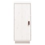 Aparador de madera maciza de pino blanco 34x40x75 cm de vidaXL, Aparadores - Ref: Foro24-820113, Precio: 58,47 €, Descuento: %