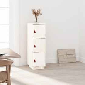 Tall sideboard solid white pine wood 34x40x108.5 cm by vidaXL, Sideboards - Ref: Foro24-820168, Price: 92,23 €, Discount: %