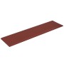 Paneles pared 12 uds cuero sintético rojo tinto 60x15 cm 1,08m² de vidaXL, Recubrimiento de paredes - Ref: Foro24-343832, Pre...