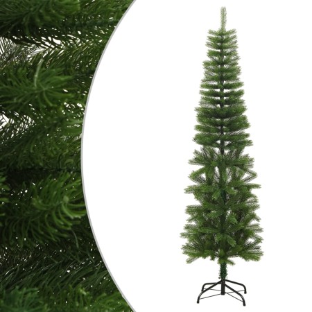 Narrow artificial Christmas tree with PE support 180 cm by vidaXL, Christmas trees - Ref: Foro24-344645, Price: 60,96 €, Disc...