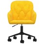 Yellow velvet swivel office chair by vidaXL, Office chairs - Ref: Foro24-344874, Price: 92,77 €, Discount: %