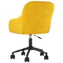 Yellow velvet swivel office chair by vidaXL, Office chairs - Ref: Foro24-344874, Price: 92,77 €, Discount: %