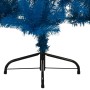 Medio árbol de Navidad artificial con soporte PVC azul 120 cm de vidaXL, Arboles de navidad - Ref: Foro24-344680, Precio: 17,...