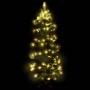 Spiralförmiger Weihnachtsbaum mit Ständer und LED, grünes PVC, 150 cm von vidaXL, Weihnachtsbäume - Ref: Foro24-344650, Preis...