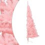 Half artificial Christmas tree with pink PVC support 180 cm by vidaXL, Christmas trees - Ref: Foro24-344672, Price: 32,02 €, ...