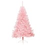 Halbkünstlicher Weihnachtsbaum mit rosa PVC-Stütze 120 cm von vidaXL, Weihnachtsbäume - Ref: Foro24-344670, Preis: 30,07 €, R...