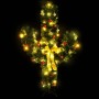 Christmas cactus with stand and green LEDs 150 cm PVC by vidaXL, Christmas trees - Ref: Foro24-344655, Price: 71,98 €, Discou...