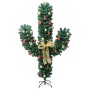 Christmas cactus with stand and green LEDs 150 cm PVC by vidaXL, Christmas trees - Ref: Foro24-344655, Price: 71,98 €, Discou...