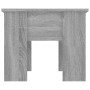 Sonoma gray plywood coffee table 79x49x41 cm by vidaXL, Coffee table - Ref: Foro24-819282, Price: 61,99 €, Discount: %