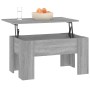 Sonoma-Couchtisch aus grauem Sperrholz, 79 x 49 x 41 cm von vidaXL, Couchtisch - Ref: Foro24-819282, Preis: 61,99 €, Rabatt: %