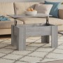 Sonoma gray plywood coffee table 79x49x41 cm by vidaXL, Coffee table - Ref: Foro24-819282, Price: 61,99 €, Discount: %