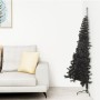 Half artificial Christmas tree with black PVC support 120 cm by vidaXL, Christmas trees - Ref: Foro24-344675, Price: 25,83 €,...