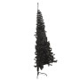 Half artificial Christmas tree with black PVC support 120 cm by vidaXL, Christmas trees - Ref: Foro24-344675, Price: 25,83 €,...