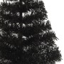 Half artificial Christmas tree with black PVC support 120 cm by vidaXL, Christmas trees - Ref: Foro24-344675, Price: 25,83 €,...