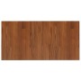 Dark brown treated solid wood bathroom countertop 80x40x1.5 cm by vidaXL, Countertops - Ref: Foro24-343024, Price: 42,10 €, D...