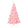 Halbkünstlicher Weihnachtsbaum mit rosa PVC-Stütze 240 cm von vidaXL, Weihnachtsbäume - Ref: Foro24-344674, Preis: 38,73 €, R...