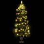 Spiral Christmas tree with pot and LED green PVC 120 cm by vidaXL, Christmas trees - Ref: Foro24-344649, Price: 29,99 €, Disc...