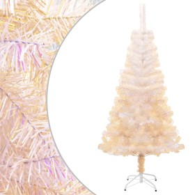 Artificial Christmas tree iridescent tips white PVC 150 cm by vidaXL, Christmas trees - Ref: Foro24-344634, Price: 14,39 €, D...