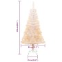 Árbol Navidad artificial puntas iridiscentes PVC blanco 150 cm de vidaXL, Arboles de navidad - Ref: Foro24-344634, Precio: 14...