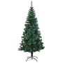 Künstlicher Weihnachtsbaum mit schillernden Spitzen, grünes PVC, 150 cm von vidaXL, Weihnachtsbäume - Ref: Foro24-344639, Pre...