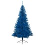 Halbkünstlicher Weihnachtsbaum mit blauem PVC-Träger, 240 cm von vidaXL, Weihnachtsbäume - Ref: Foro24-344684, Preis: 36,99 €...