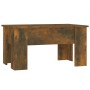 Mesa de centro madera de ingeniería roble ahumado 79x49x41 cm de vidaXL, Mesas de centro - Ref: Foro24-819281, Precio: 61,41 ...