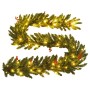 Artificial Christmas Trees 2pcs wreath, garland and LED by vidaXL, Christmas trees - Ref: Foro24-344648, Price: 66,49 €, Disc...