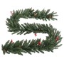 Artificial Christmas Trees 2pcs wreath, garland and LED by vidaXL, Christmas trees - Ref: Foro24-344648, Price: 66,49 €, Disc...