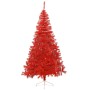 Halbkünstlicher Weihnachtsbaum mit rotem PVC-Träger, 210 cm von vidaXL, Weihnachtsbäume - Ref: Foro24-344688, Preis: 26,98 €,...