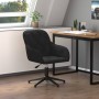 Büro-Drehstuhl aus schwarzem Samt von vidaXL, Bürostühle - Ref: Foro24-344862, Preis: 92,79 €, Rabatt: %