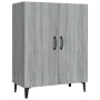 Aparador de madera contrachapada gris Sonoma 70x34x90 cm de vidaXL, Aparadores - Ref: Foro24-817331, Precio: 72,44 €, Descuen...